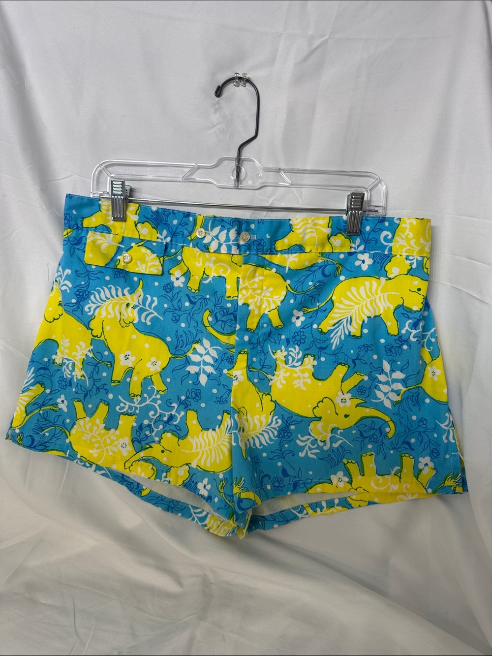 Lilly Pulitzer men’s vintage 70s “Tusk in the Sun” Elephant Print swim Shorts